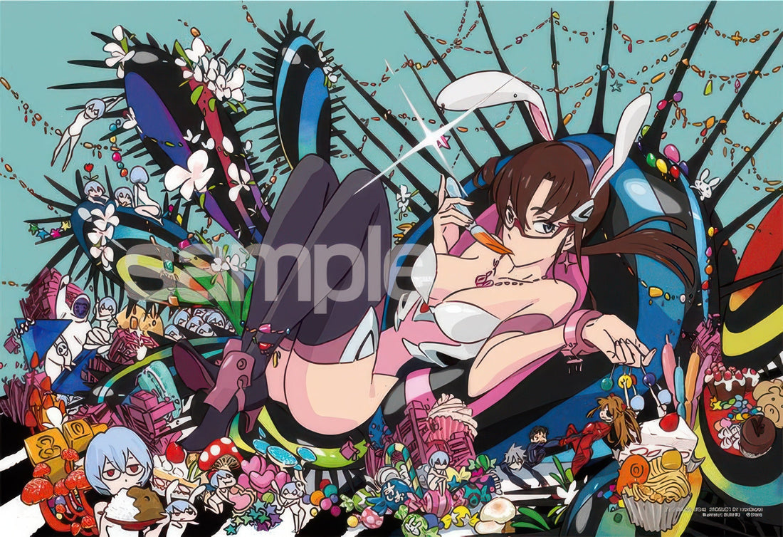 yanoman-03-915-neon-genesis-evangelion-sushio-x-eva-part-2-mari-300-pieces-jigsaw-puzzle