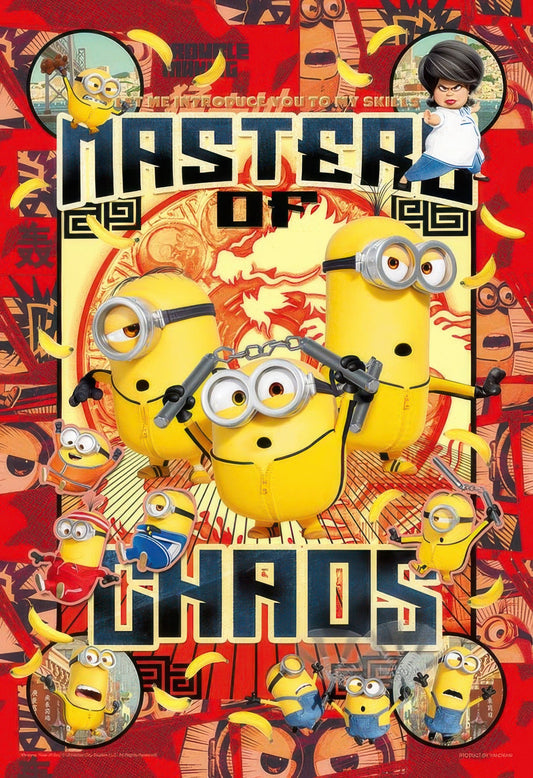 Yanoman 03-920　Minions • Kung Fu Master　300 Pieces Jigsaw Puzzle