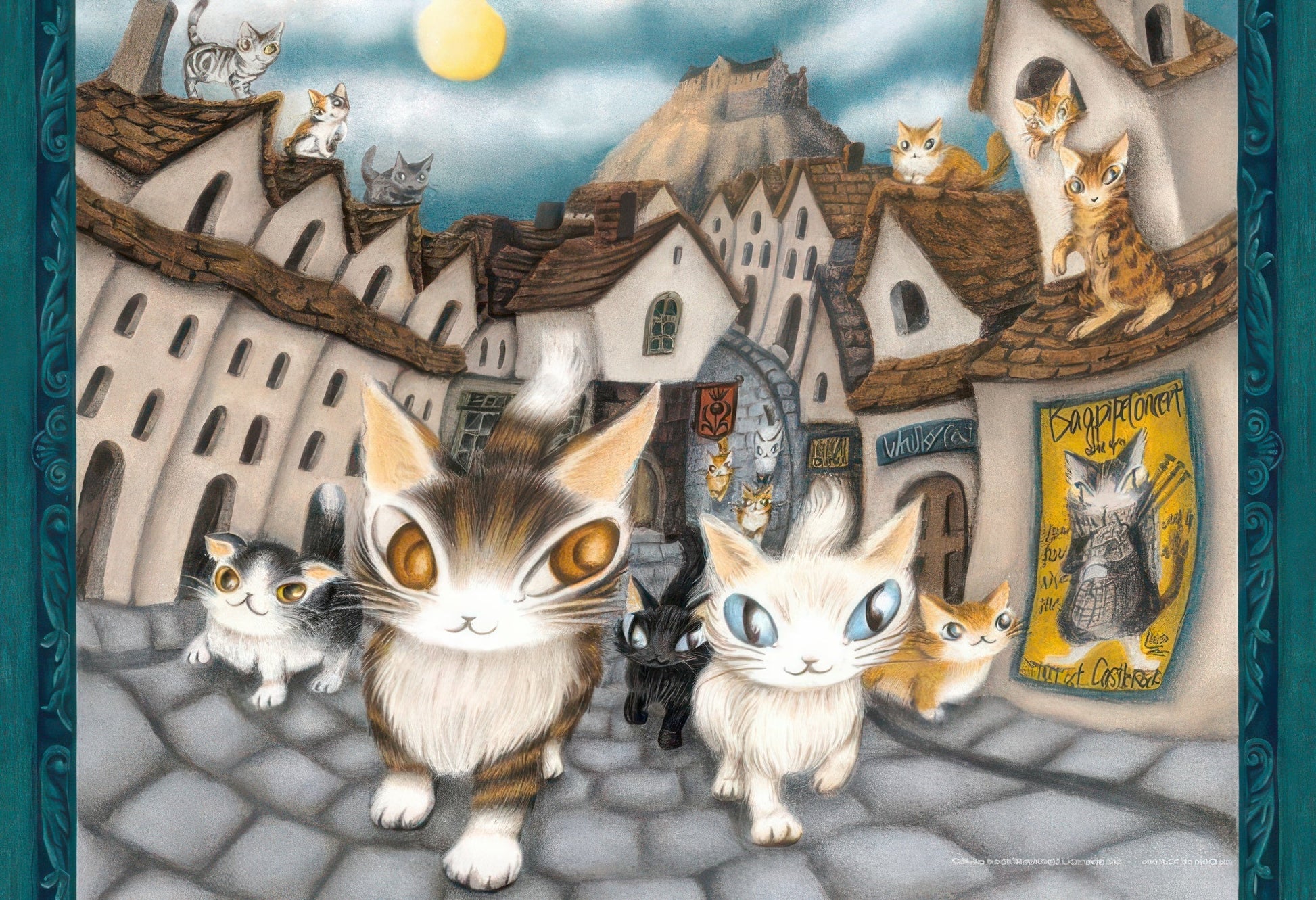 yanoman-03-934-march-of-the-royal-mile-(wachi-field)-300-pieces-jigsaw-puzzle