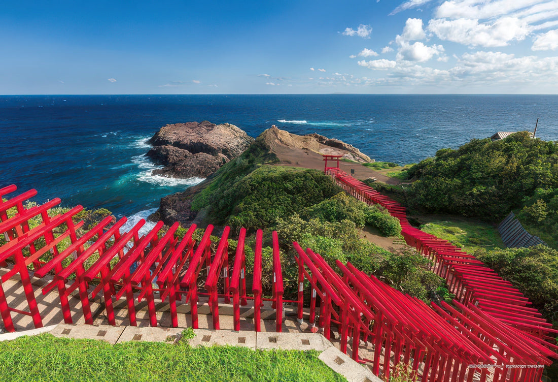 yanoman-03-938-scenery-motonosumi-inari-shrine-yamaguchi-300-pieces-jigsaw-puzzle