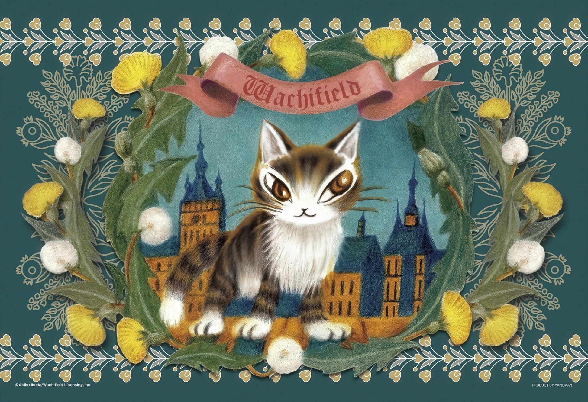 yanoman-03-956-medieval-townscape---sighisoara-at-night-300-pieces-jigsaw-puzzle