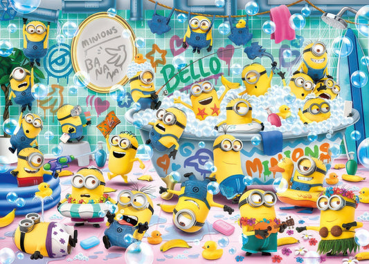 Yanoman 05-1064　Minions • Fun Bath Time　500 Pieces Jigsaw Puzzle