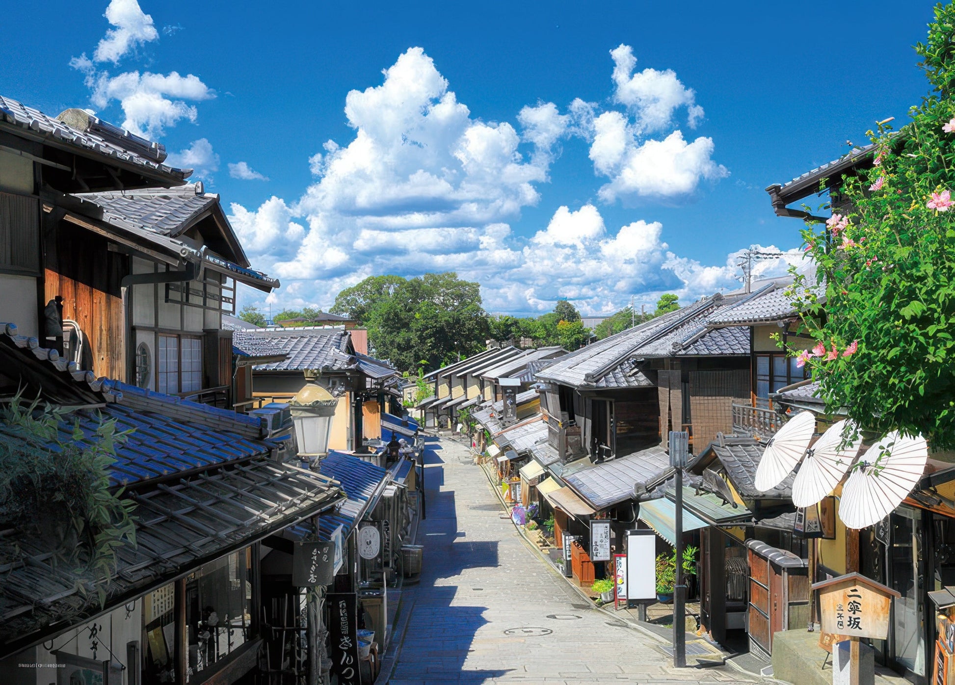 yanoman-05-1065-scenery-natsuun-and-ninenzaka-kyoto-500-pieces-jigsaw-puzzle