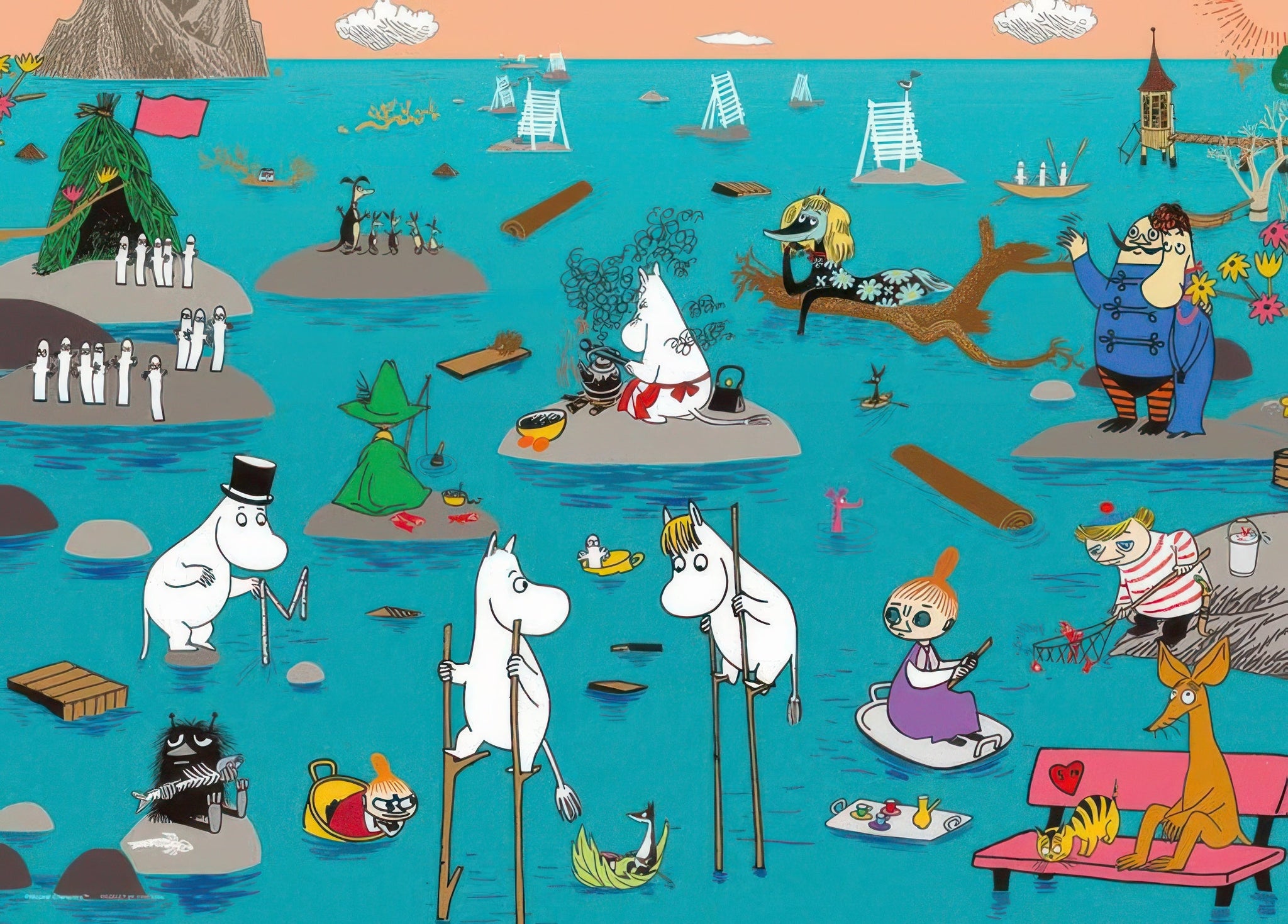 yanoman-05-1069-moomin-in-love-(moomin)-500-pieces-jigsaw-puzzle