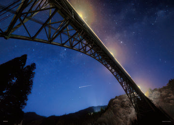 yanoman-05-1073-aoun-bridge,-amanogawa-river,-and-shooting-stars-(miyazaki)-500-pieces-jigsaw-puzzle