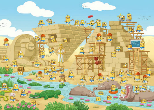 Yanoman 05-1084　Find Minions! Let's Work Hard　500 Pieces Jigsaw Puzzle