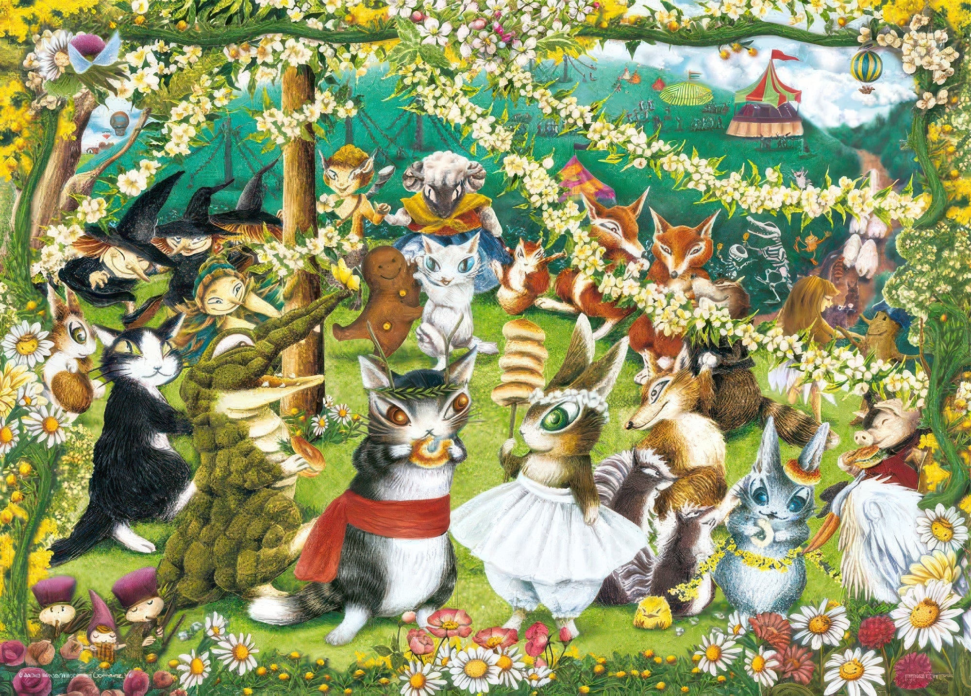 yanoman-05-1085-wachifield-dancing-in-mayfair-500-pieces-jigsaw-puzzle