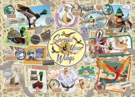 Yanoman 05-1086　Fly!　500 Pieces Jigsaw Puzzle