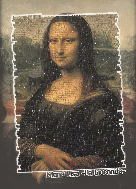 Yanoman 05-856　Fine Art • Mona Lisa　500 Pieces Jigsaw Puzzle