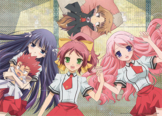 Yanoman 05-958　Baka and Test • Girl Moment　500 Pieces Jigsaw Puzzle