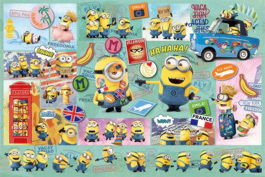 Yanoman 10-1297　Minions • World Panic　1000 Pieces Jigsaw Puzzle