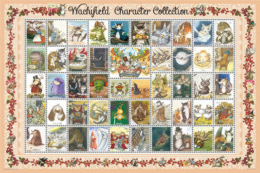 Yanoman 10-1298　Wachifield Character Collection　1000 Pieces Jigsaw Puzzle