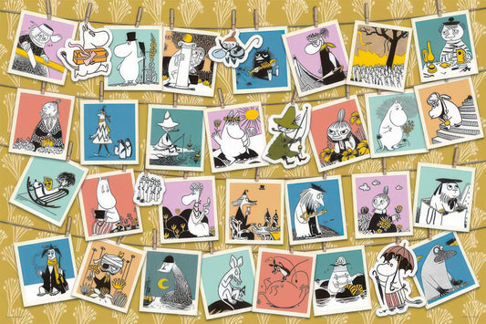 Yanoman 10-1321　Moomin Photo Gallery　1000 Pieces Jigsaw Puzzle