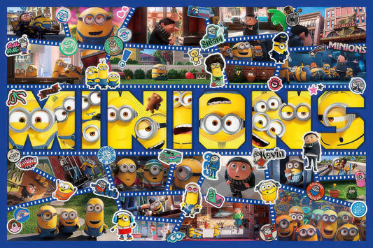 Yanoman 10-1390　Minions GO GO Film　1000 Pieces Jigsaw Puzzle