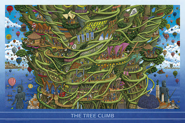 Yanoman • Hiro Kamigaki • The Tree Climb　1000 PCS　Jigsaw Puzzle