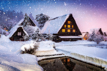 yanoman-10-1407-scenery-winter-evening-at-shirakawa-go-gifu-1000-pieces-jigsaw-puzzle