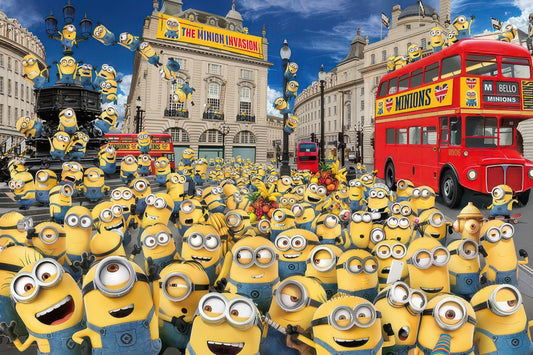 Yanoman 10-1413　Minions • Find Bob & Tim!　1000 Pieces Jigsaw Puzzle