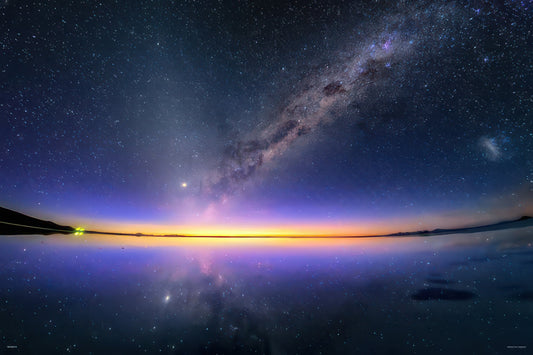 Yanoman 10-1419　Scenery • Milky Way at Uyuni Salt Flat　1000 Pieces Jigsaw Puzzle