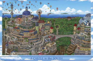 yanoman-10-1444-maze-detective-pierre:-southern-castle-1000-pieces-jigsaw-puzzle
