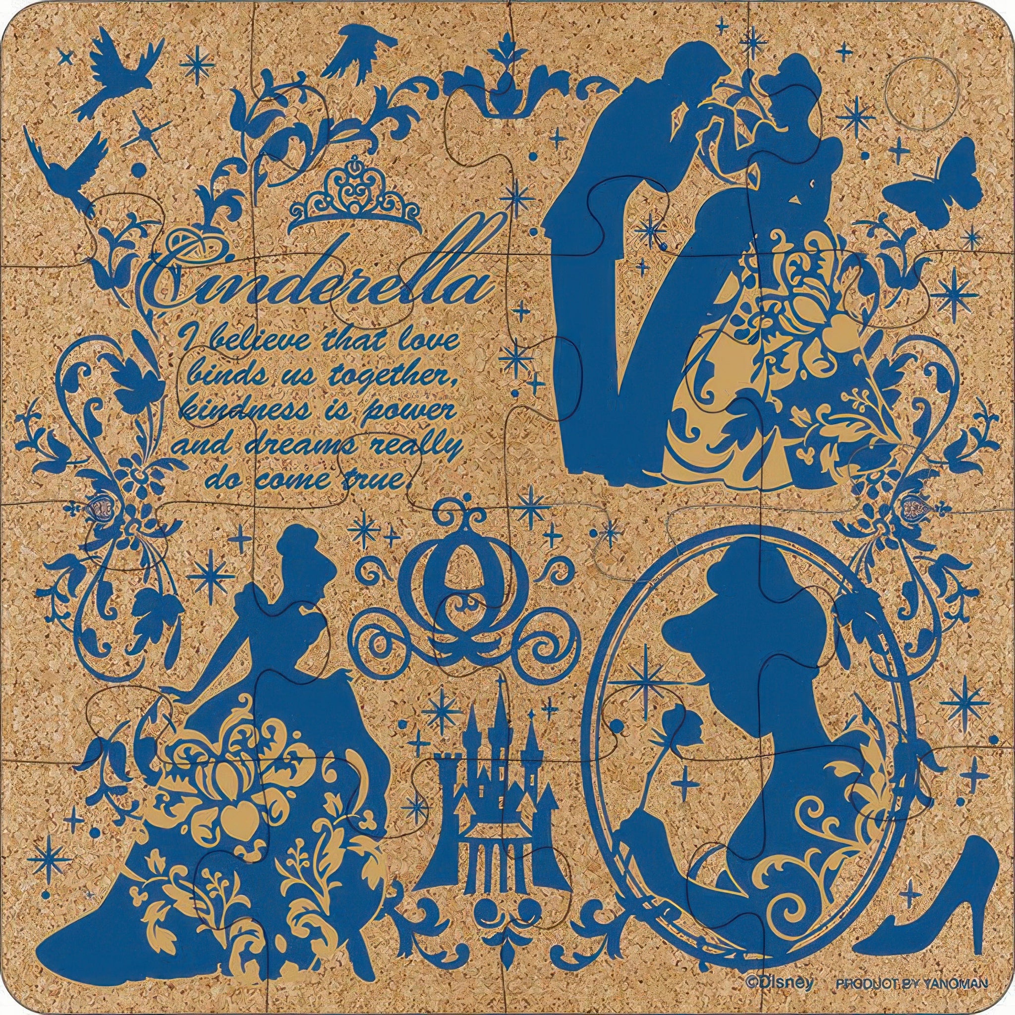 yanoman-101-80-graceful-time-(cinderella)-16-pieces-kids-puzzle