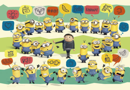 Yanoman 1060-64　Young Gru and Minions　60 Pieces Kids Puzzle