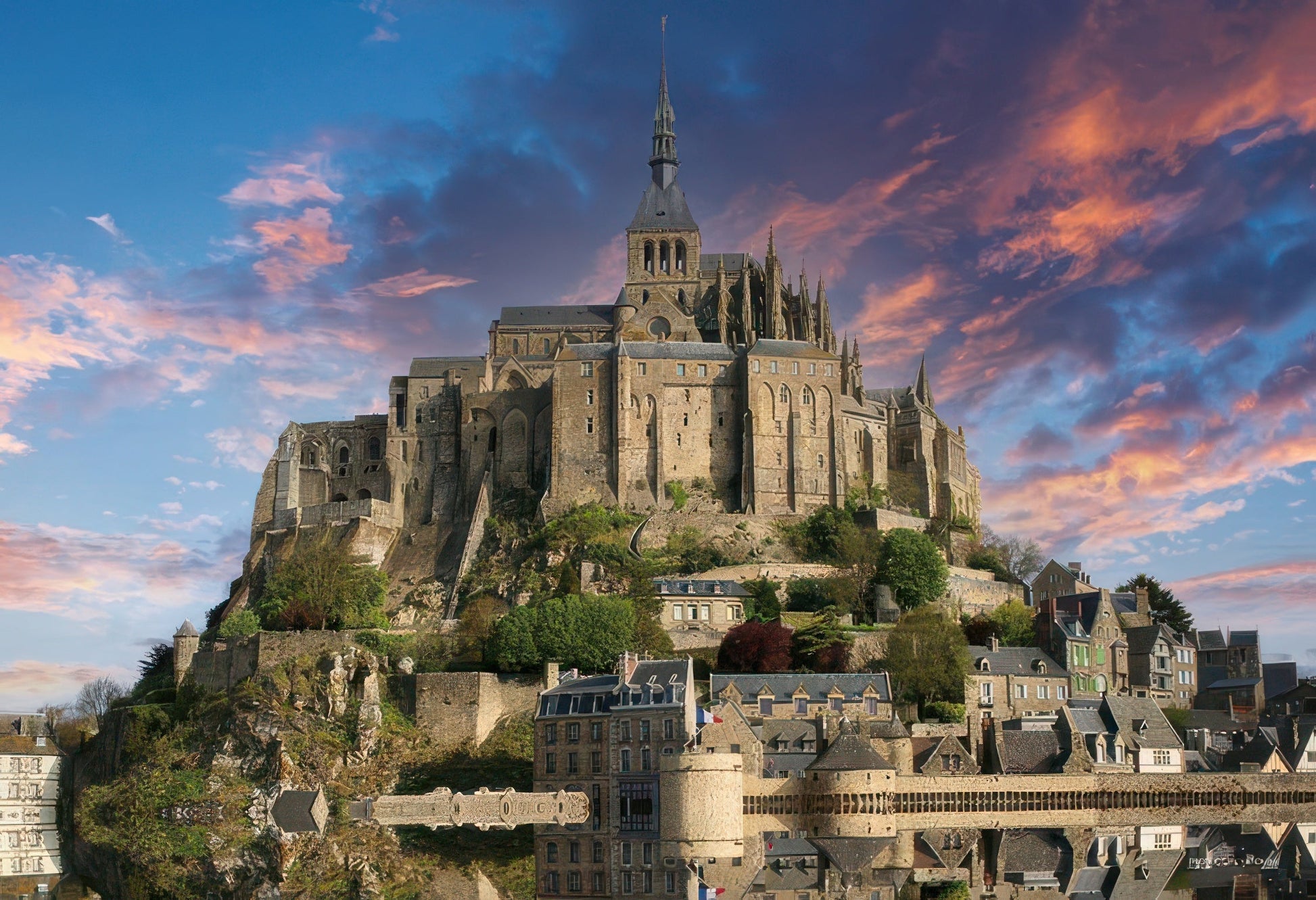 yanoman-13-07-scenery-mont-saint-michel-at-sunset-1000-pieces-jigsaw-puzzle