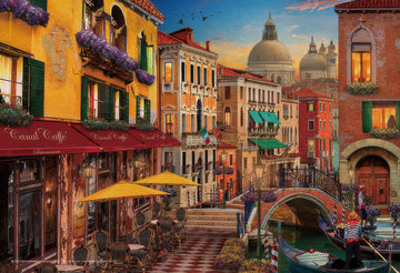 yanoman-13-13-illustration-twilight-of-the-gondoliers-1000-pieces-jigsaw-puzzle