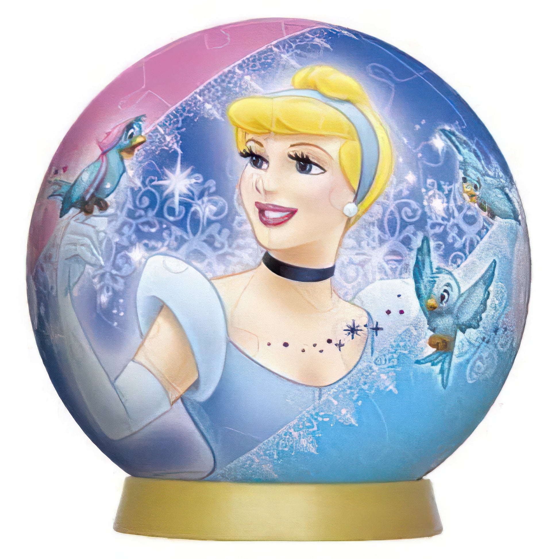 yanoman-2003-276-cinderella-60-pieces-plastic-3d-puzzle