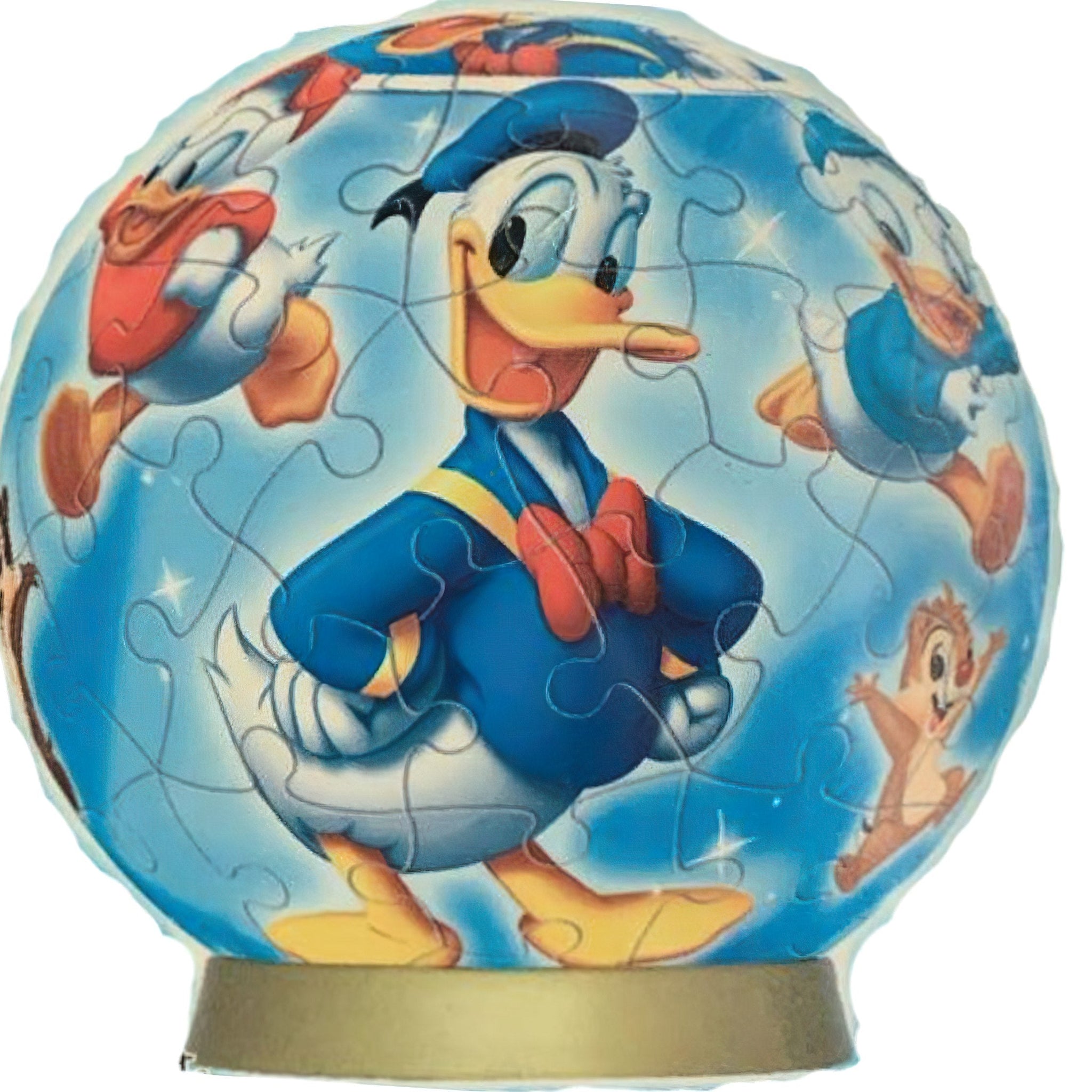 Yanoman • Chip & Dale, Donald Duck • Donald & Rival　60 PCS　3D Puzzle