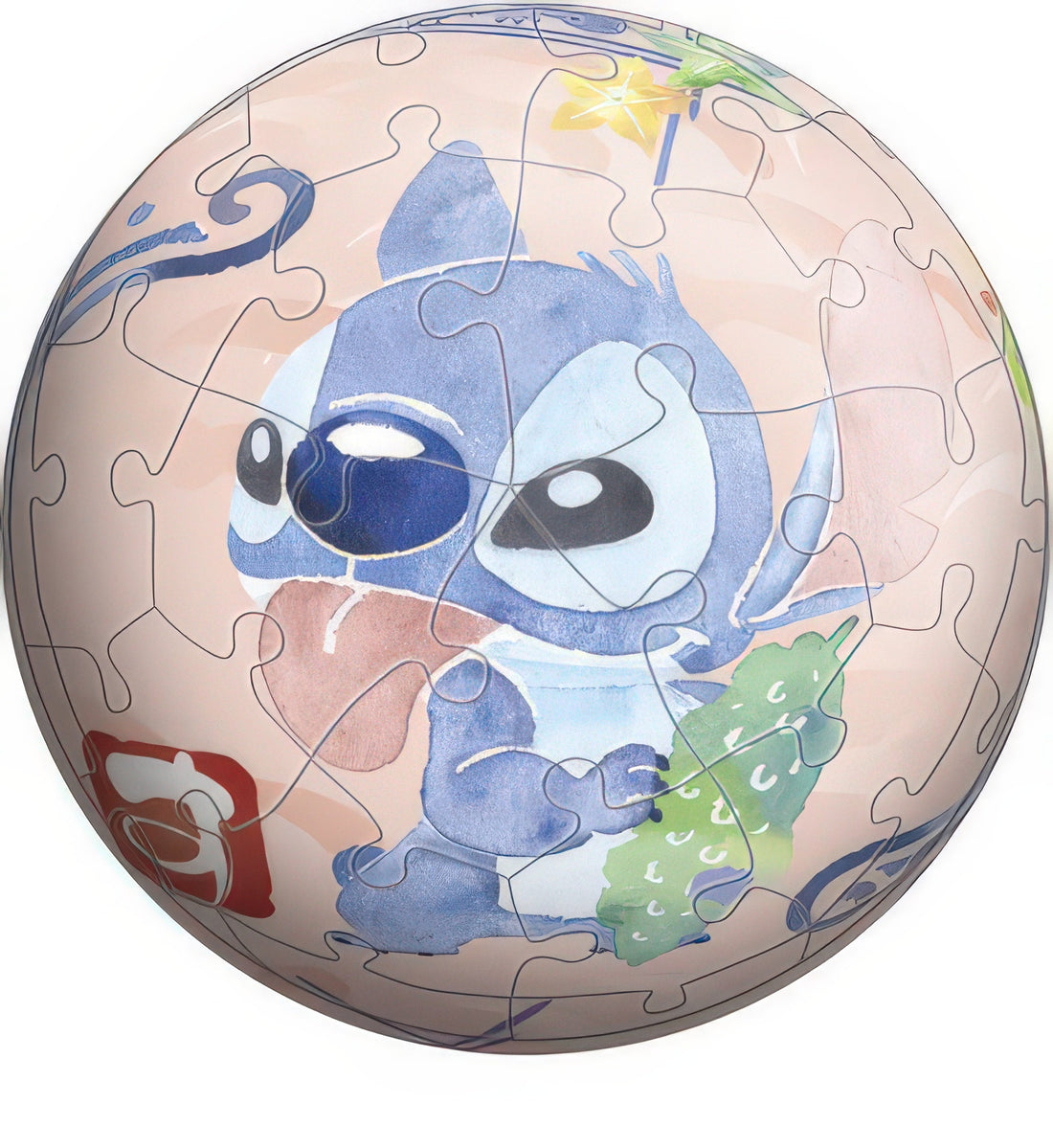 yanoman-2003-324-lilo-stitch-60-pieces-plastic-3d-puzzle