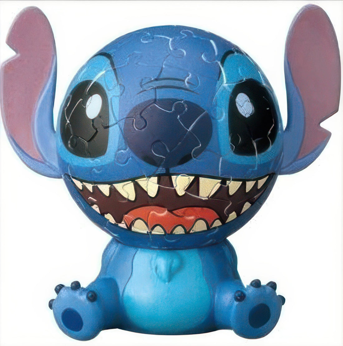 yanoman-2003-355-lilo-stitch-big-face-stitch-60-pieces-plastic-3d-puzzle