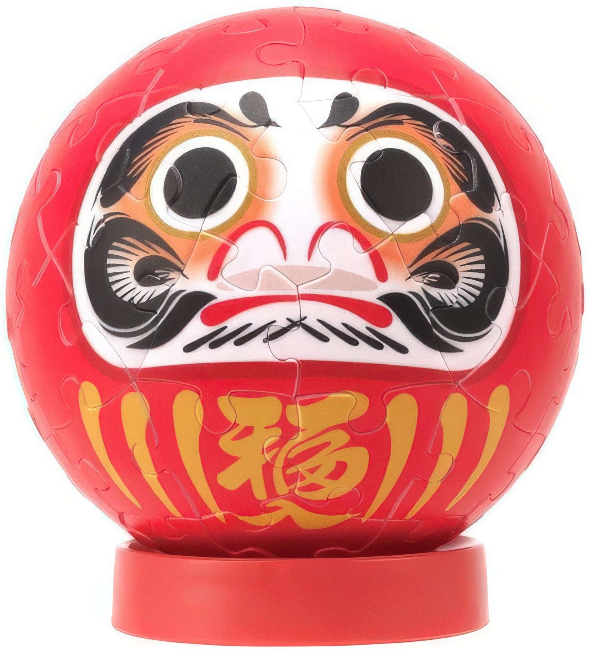 yanoman-2003-515-daruma-60-pieces-plastic-3d-puzzle