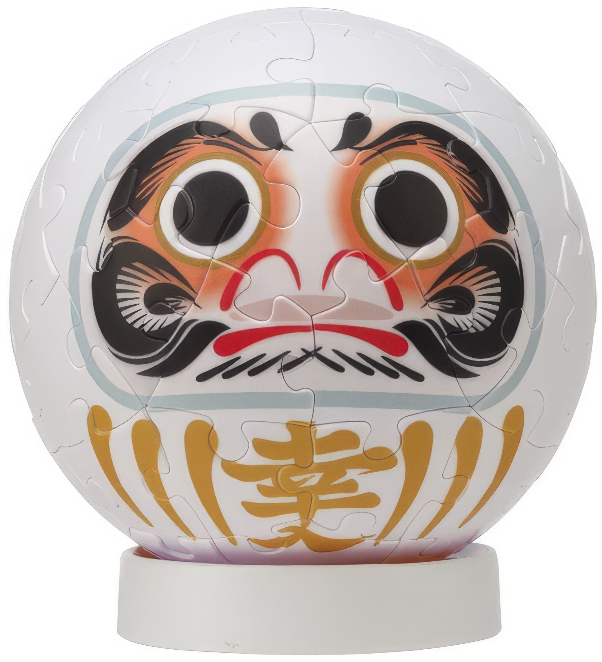 yanoman-2003-516-daruma-60-pieces-plastic-3d-puzzle