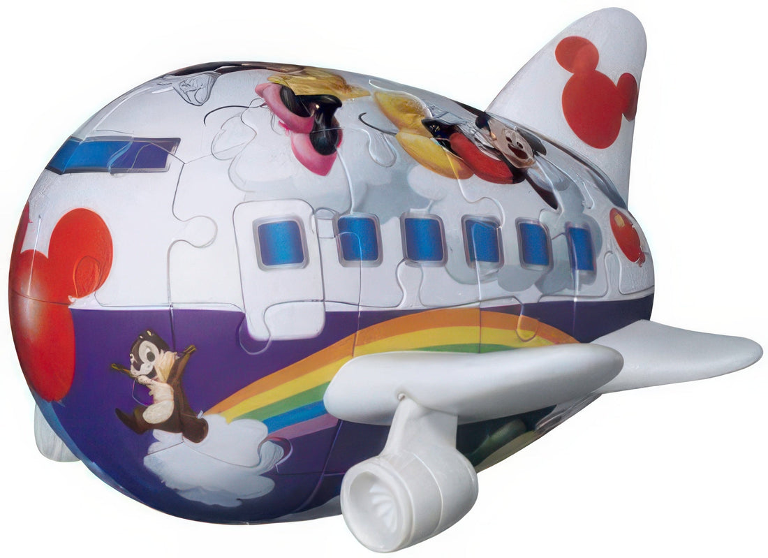 yanoman-2200-010-mickey-friends-airplane-mickey-40-pieces-3d-puzzle