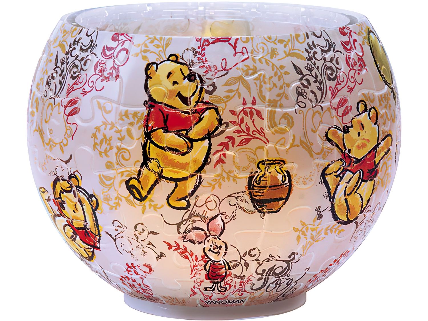 Yanoman • Art of Winnie the Pooh　80 PCS　3D Puzzle