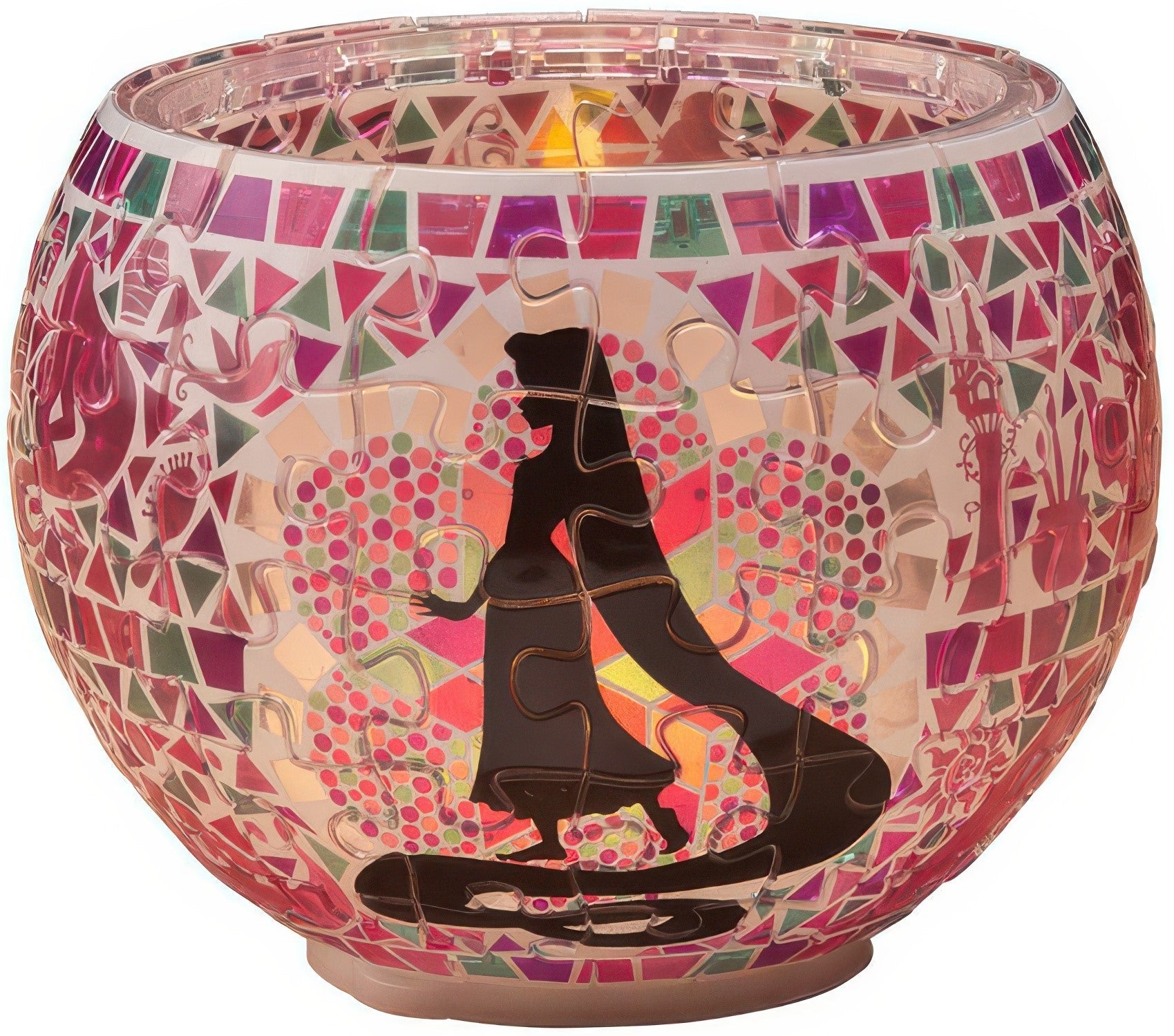 yanoman-2201-39-[lampshade-puzzle-glass-mosaic]-rapunzel-80-pieces-lamp-puzzle