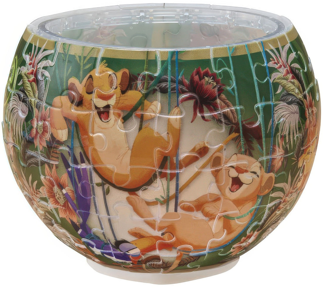 yanoman-2201-80-[sweet-classics]-lion-king-sphere-puzzle-80-pieces-lamp-puzzle