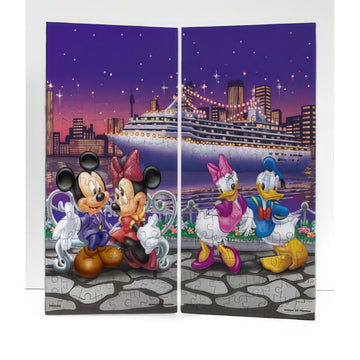 yanoman-2300-03-[disney]-mickey-and-friends-romantic-night-120-multipack-2-jigsaw-puzzle