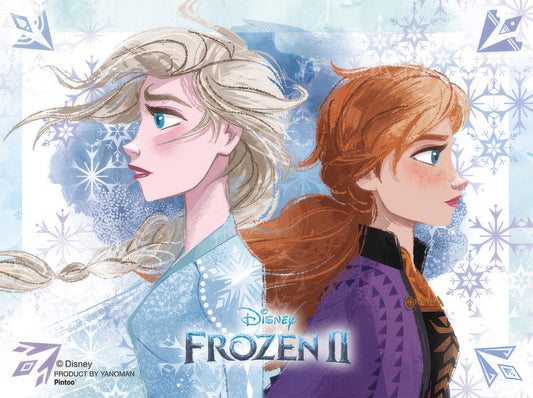 Yanoman 2301-28　Frozen • Eternal Connection　150 Pieces Plastic Puzzle + Stand Set