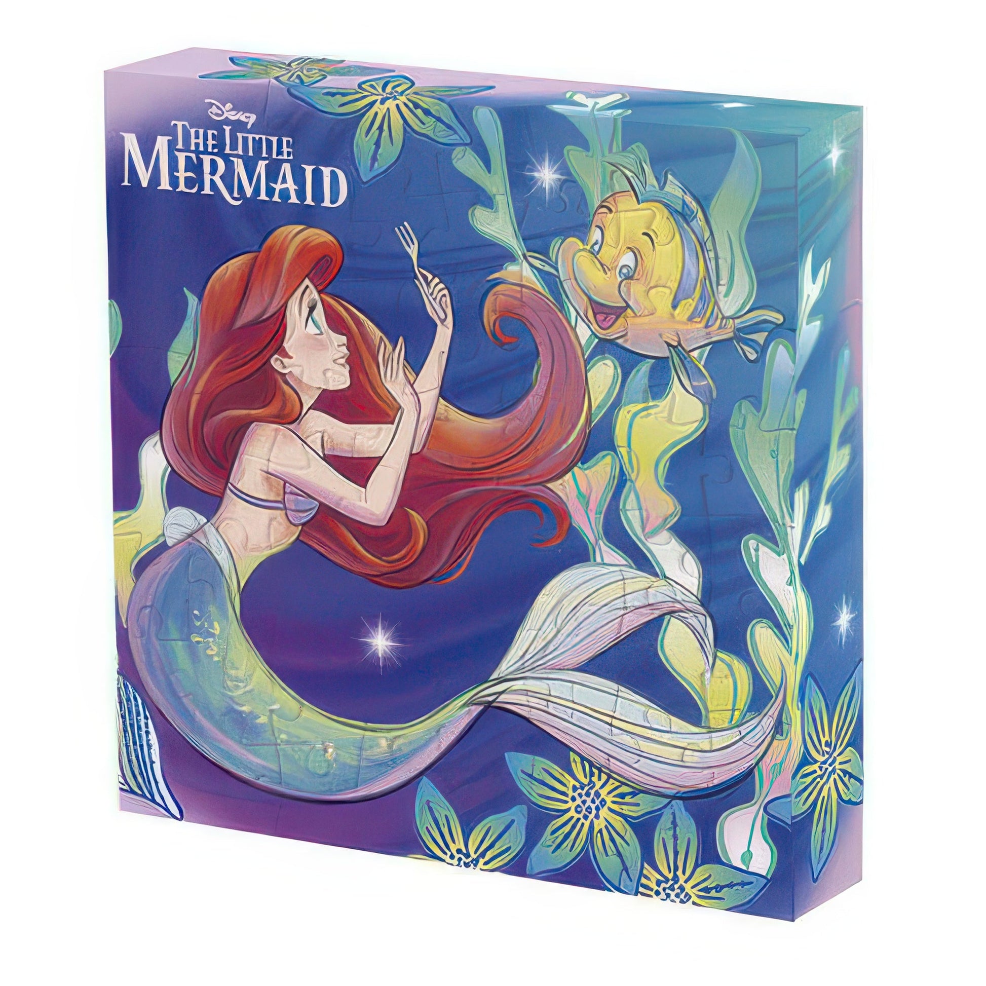 yanoman-2303-12-the-little-mermaid-ariel-56-pieces-plastic-canvas-puzzle