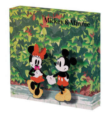 yanoman-2303-17-mickey-friends-date-under-the-sunlit-trees-56-pieces-plastic-canvas-puzzle