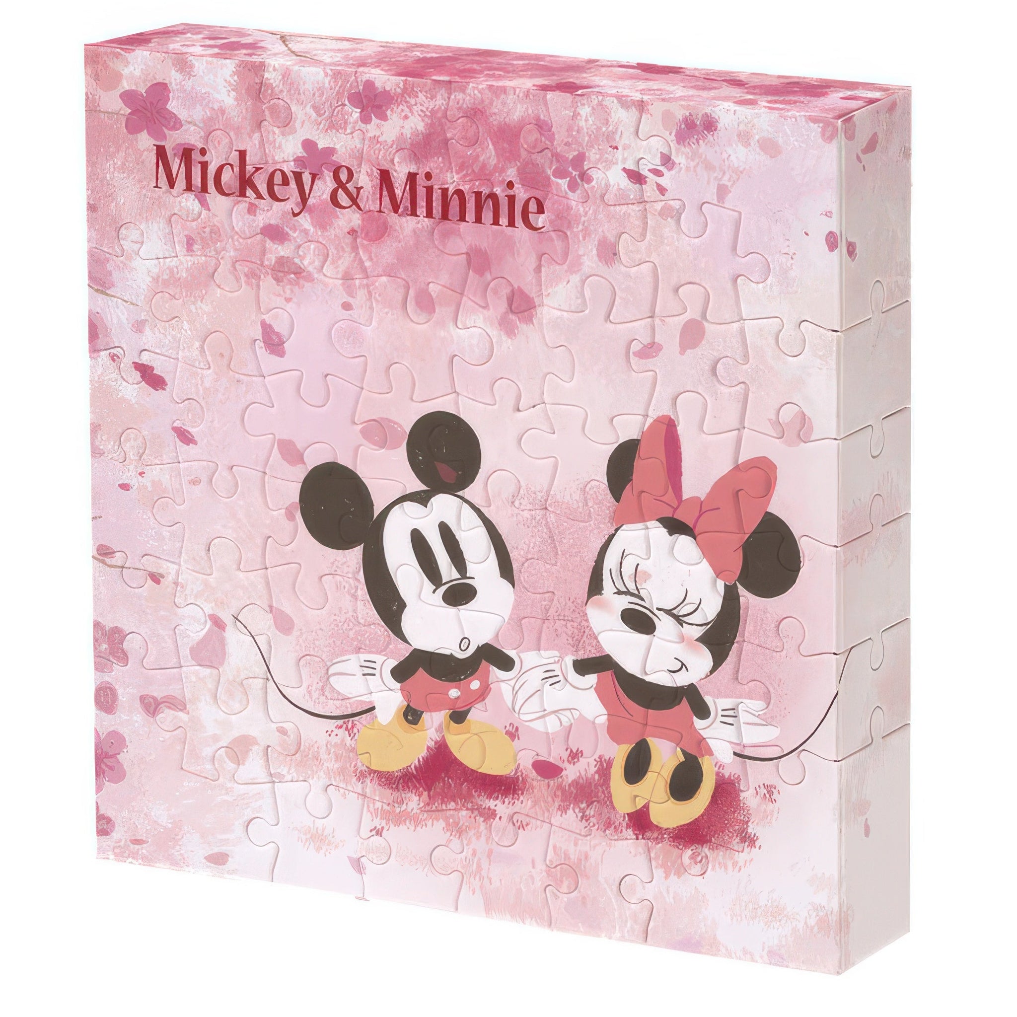 yanoman-2303-18-mickey-friends-flower-shower-56-pieces-plastic-canvas-puzzle