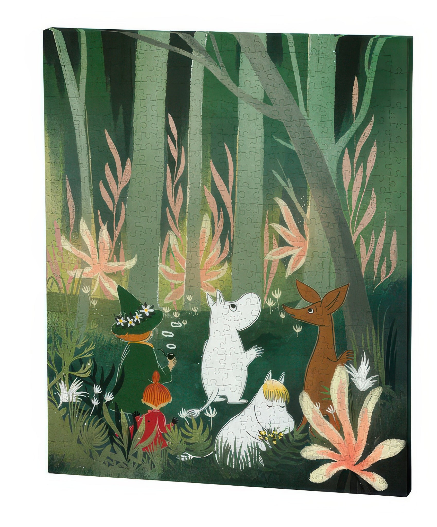 yanoman-2306-02-moomin-forest-treasure-hunt-586-pieces-plastic-canvas-puzzle