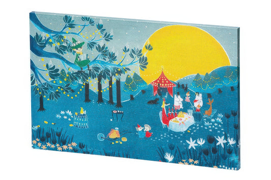 Yanoman 2307-01　Moomin • Moonlight Party　1126 Pieces Plastic Canvas Puzzle