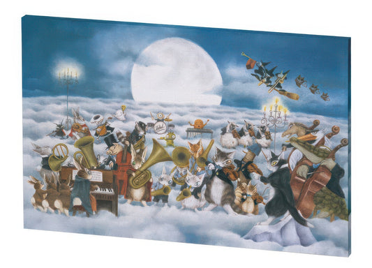 Yanoman 2307-05　Wachifield • Concert to be Heard on the Moon　1126 Pieces Plastic Canvas Puzzle