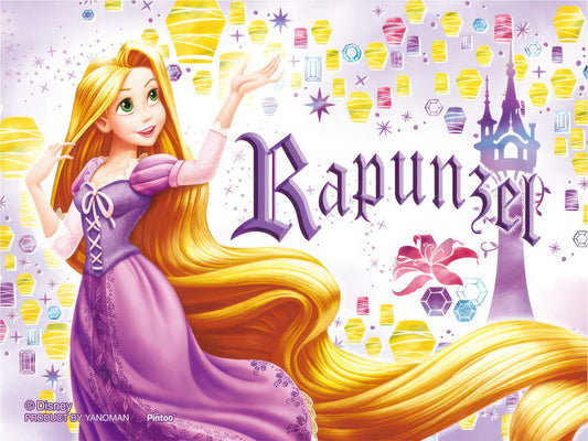 Yanoman 2308-35　Tangled • Chasing the Shine　150 Pieces Crystal Puzzle + Stand Set