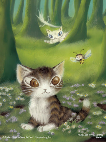 yanoman-2308-52-[wachi-field]-whispers-of-the-forest-150-pieces-puzzle-+-stand-set