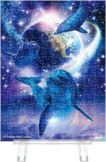 yanoman-2308-63-[lassen]-the-gift-of-the-universe-150-pieces-puzzle-+-stand-set