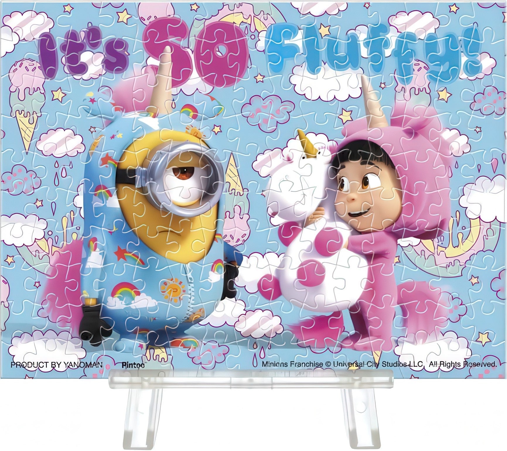 yanoman-2308-65-super-fluffy-150-pieces-puzzle-+-stand-set