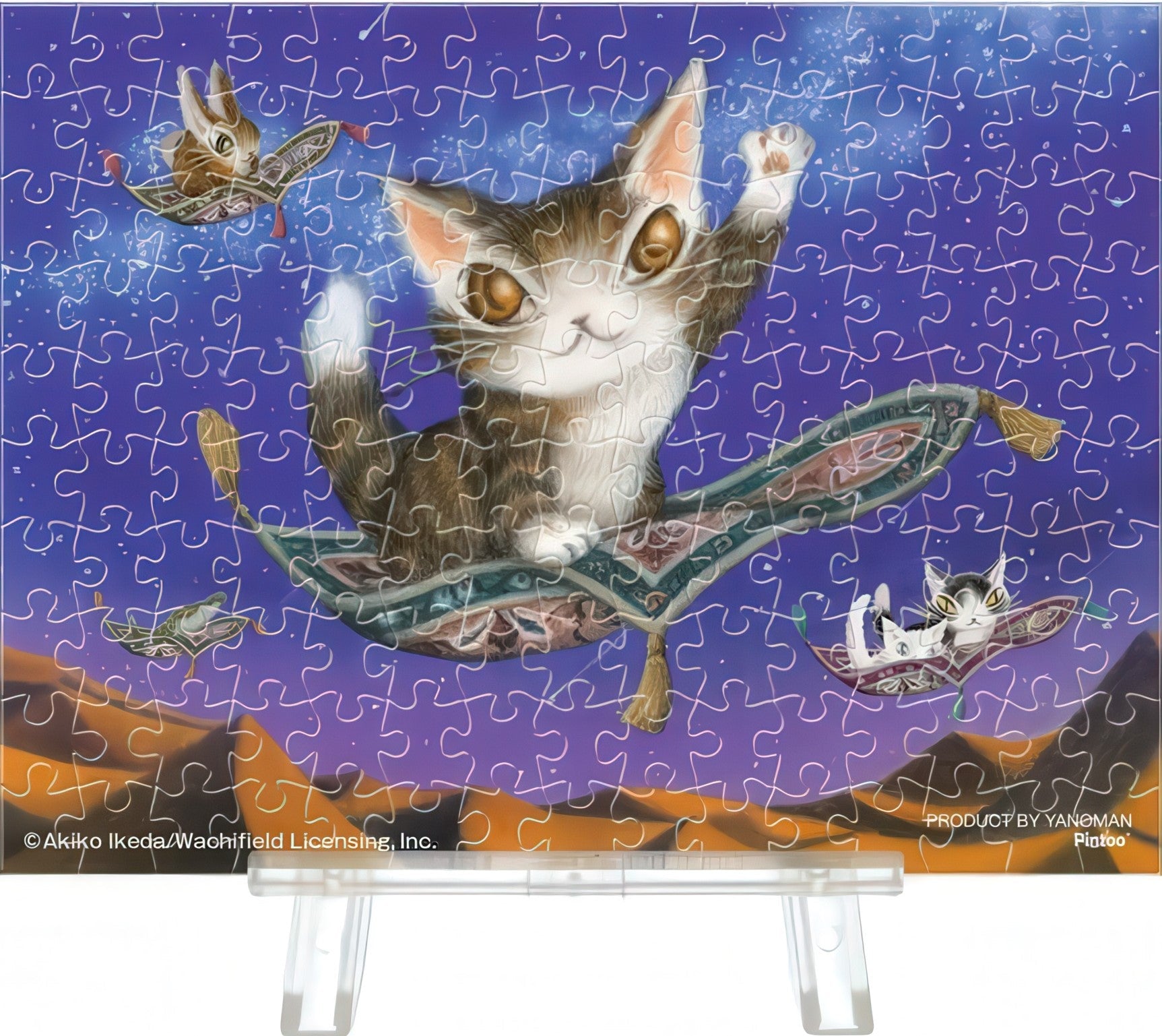 yanoman-2308-66-desert-shooting-star-150-pieces-puzzle-+-stand-set